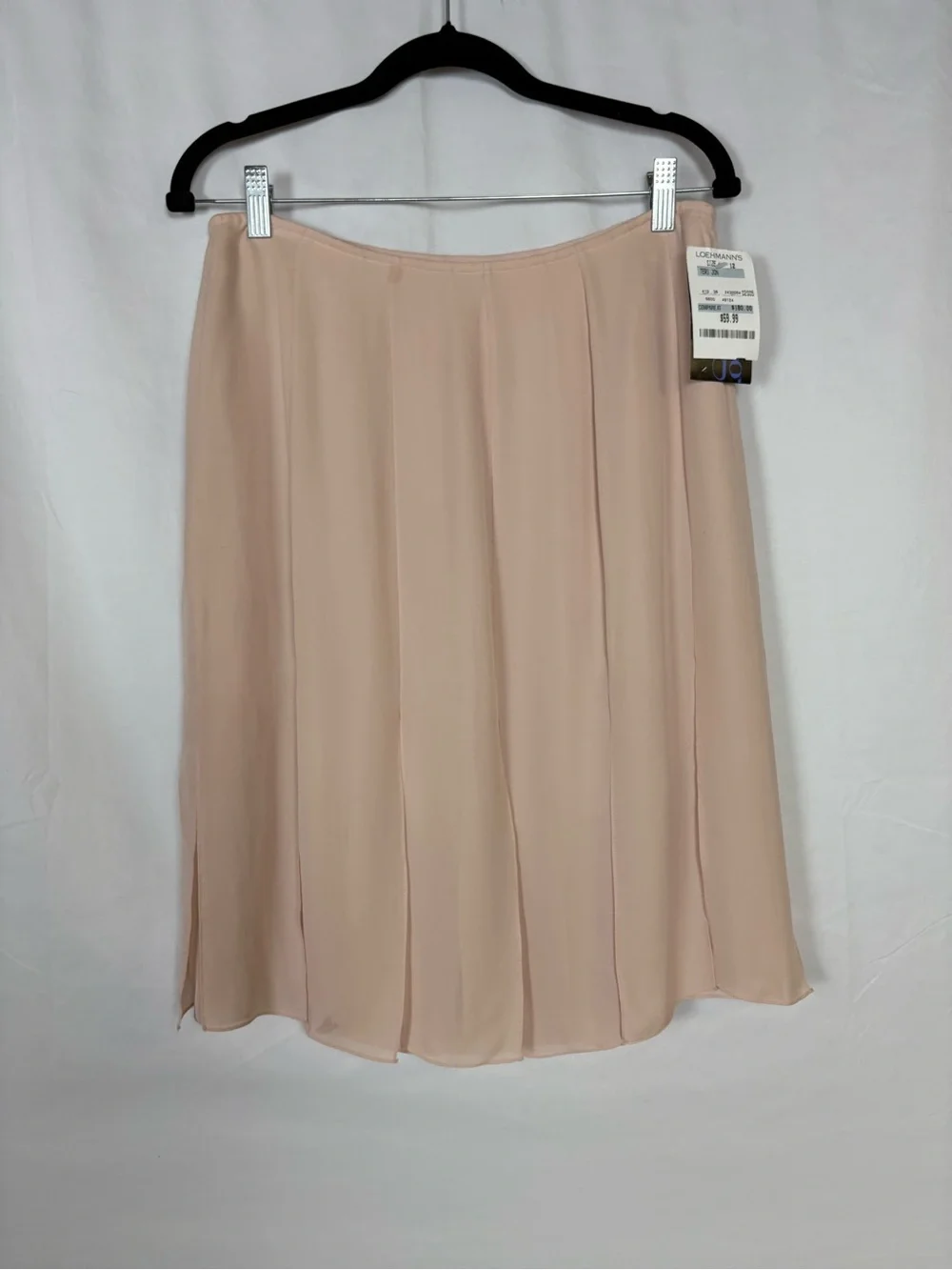 Rickie Freeman for Teri Jon Blush Pink Midi Skirt